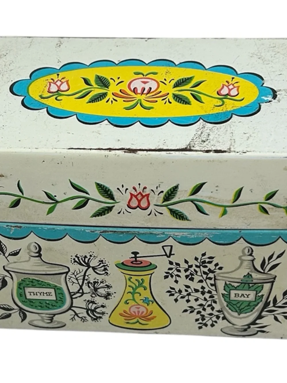 Vintage 1970’s Retro Recipe Box